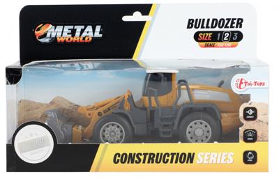 Toi-Toys Metalworld bouwvoertuig -wiellader 1:55