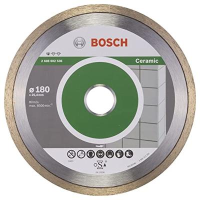 Bosch Accessoires Diamantdoorslijpschijf Standard for Ceramic 180 x 25,40 x 1,6 x 7 mm 1st - 2608602536