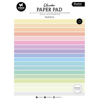 Studio Light • essentials unicolor paper pad pastels tones