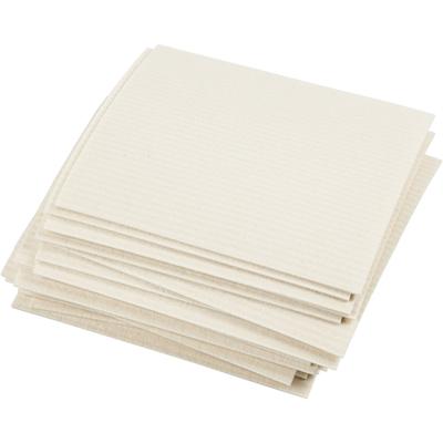 Creativ Company Sponsdoek, afm 17x19,5 cm, off-white, 20 stuk/ 1 doos