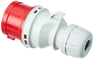 Kopp CEE stekker IP44 5P 16A 400V rood