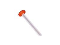 Vlaggenstok met oranje knop 2 meter - thumbnail