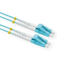VALUE glasvezelkabel 50/125µm OM3, LC/LC, Low-Loss connector, turkoois, 3 m - thumbnail