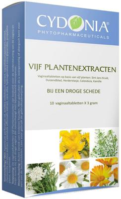 Cydonia Vijf plantenextractien intiem 10 Zetpillen