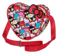 Sanrio Casual Heart Crossbody Bag Hello Kitty Friends Multicolour - thumbnail