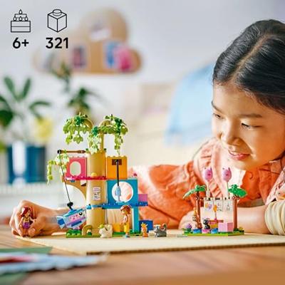 LEGO Friends kattenverjaardagsfeestje en boomhut 42666 - thumbnail
