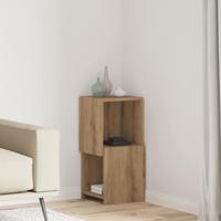 Hoekkast Wit 30,5x30x65cm Bewerkt hout - thumbnail