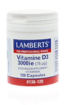 Lamberts Vitamine D3 3000ie Capsules