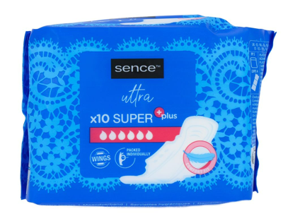 Sence Ultra Super Plus Maandverband Sence Ultra Super Plus Maandverband