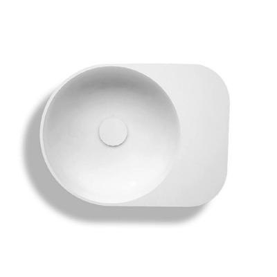 Wastafel Ideavit Solidcap 6.0 Opbouw 50x38x15.5 cm Solid Surface Mat Wit Ideavit Wastafel Ideavit Solidcap 6.0 Opbouw 50x38x15.5 cm Solid Surface Mat Wit Ideavit