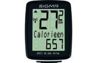 Sigma BC 9,16 ATS Kilometerteller 9 functies - Zwart - thumbnail