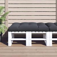 VidaXL Palletkussen 120x80x12 cm stof antracietkleurig - thumbnail