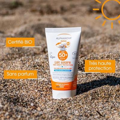 Sun bio baby sunscreen milk SPF50+ 50 Gram