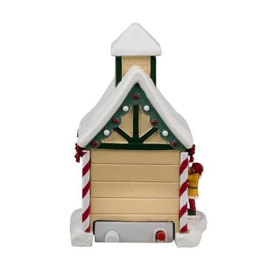 Lemax dancer&apos;s den verlicht kerstdorp tafereel Santa&apos;s Wonderland 2024 - thumbnail