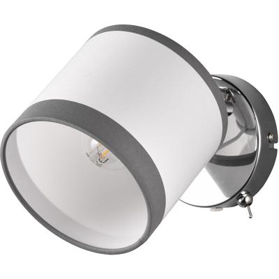 LED Wandlamp Chroom Metaal met E14 Fitting - Moderne Wandverlichting