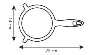 Strainer Tescoma Presto Rood 14 cm Roestvrij staal Plastic Strainer Tescoma Presto Rood 14 cm Roestvrij staal Plastic
