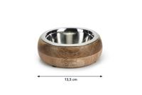 Designed by Lotte houten hondenvoerbak Mandira 13.5 cm - thumbnail