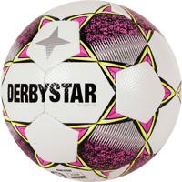 Derbystar Classic Energy Light II Voetbal 8 x 1 Vlakken Maat 5 Wit Roze Blauw - thumbnail