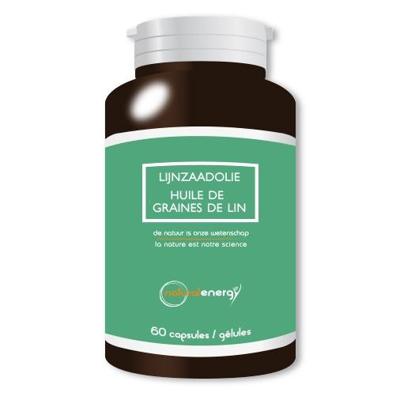 Natural Energy Vetzuren Lijnzaadolie 60Capsules