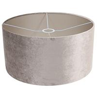 Steinhauer Vloer LeeslampPrestige Chic zwart met 40cm taupe velourse kap - 8116ZW - thumbnail