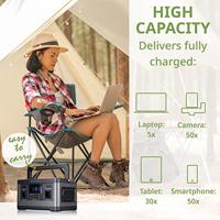 BRESSER Mobile Power Station draagbare stroomvoorziening 500 Watt - thumbnail