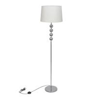 VidaXL Vloerlamp met hoog standaard en 4 ballen wit - thumbnail