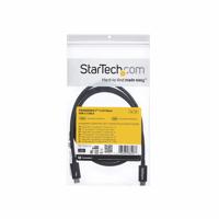 StarTech TBLT3MM1M Thunderbolt 3 Kabel Thunderbolt 3 Stecker auf Stecker, 20Gbit, 1m, schwarz - thumbnail