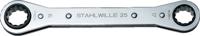 Stahlwille Ratelringsleutel | 7 x 8 mm | 12-KT. lengte 109 mm | aantal tanden 22 | 1 stuk - 41130708 41130708 - thumbnail