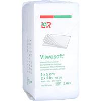 Lohmann & Rauscher Vliwasoft Kompres 5x5cm - thumbnail