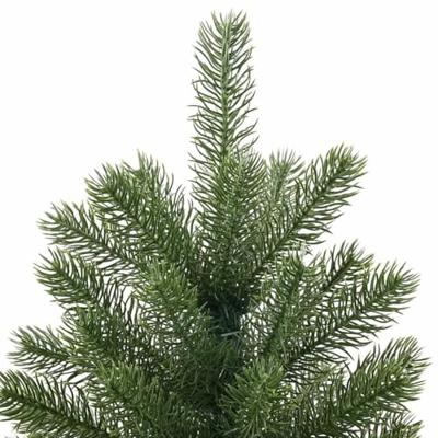 VidaXL Kunstkerstboom met 300 led met standaard groen 240 cm pe en pvc