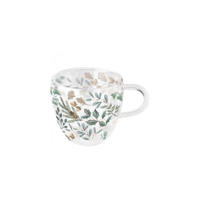 Ambiente glas 200ml leaves