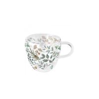 Ambiente glas 200ml leaves - thumbnail