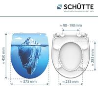 Duroplast High Gloss WC-bril ICEBERG met soft-close en quick-release - thumbnail