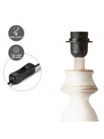 Light depot - tafellamp Banjo - vintage wit - Outlet - thumbnail