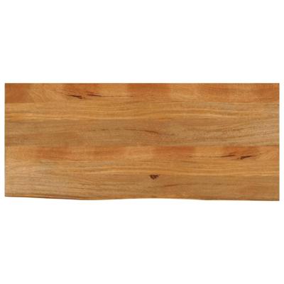Tafelblad met natuurlijke rand 140x60x3,8 cm massief mangohout