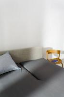 Auping Organic Jersey Hoeslaken Splittopper warm grey - thumbnail