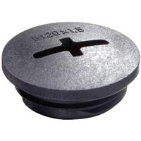 Wiska EVSG M20 RAL 9005 Blindstop M20 Polyamide Zwart (RAL 9005) 1 stuk(s) - thumbnail