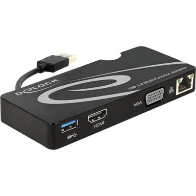 DeLOCK Adapter USB 3.0 > HDMI / VGA + Gigabit LAN + USB 3.0 DeLOCK Adapter USB 3.0 > HDMI / VGA + Gigabit LAN + USB 3.0