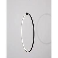 Lyora HanglampRing zwart Ø 68cm - 9820591 - thumbnail