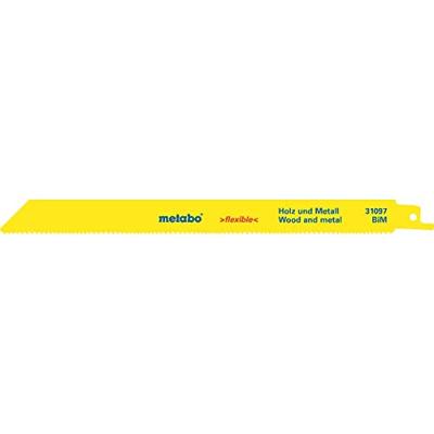 Metabo Accessoires Reciprozaagbladen (25 st.) BiM 225x0,9/1,8-2,6 - 628247000 Metabo Accessoires Reciprozaagbladen (25 st.) BiM 225x0,9/1,8-2,6 - 628247000