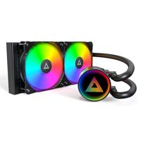 Montech lightflow argb 240 waterkoeling (zwart) - thumbnail