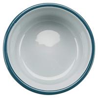 TRIXIE VOERBAK-SET KERAMIEK / METAAL PETROL / GRIJS 2X1,6 LTR - thumbnail