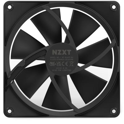 NZXT F140RGB - 140mm RGB Fans - Single - Black NZXT F140RGB - 140mm RGB Fans - Single - Black