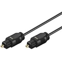 Toslink M/Toslink M - 2.2mm - Fiber optic kabel - 0.5 meter Toslink M/Toslink M - 2.2mm - Fiber optic kabel - 0.5 meter