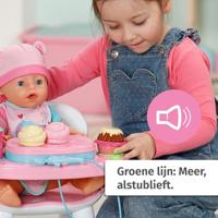 BABY born kinderstoel met lunch - thumbnail