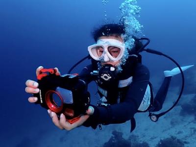 OM SYSTEM PT-059 Underwater Case voor TG