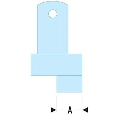 Facom 2 reservepennen 8mm voor 118a - 118.EC8