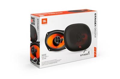 JBL STAGE1 962M - Autospeakers - 15,2 x 22,9 cm - 3-weg Coaxiaal - 560 Watt JBL STAGE1 962M - Autospeakers - 15,2 x 22,9 cm - 3-weg Coaxiaal - 560 Watt