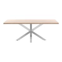 Kave Home Eettafel 'Argo' Melamine, 180 x 100cm, kleur Naturel - thumbnail