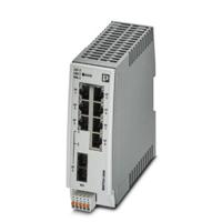 PHOENIX CONTACT FL SWITCH 2207-FX SM Managed Switch 2000, 7 RJ45-poorten 10/100 MBit/s, 1 SC-Singlemode 100 MBit/s, bescherming: IP20, PROFINET Conformance-Class B - thumbnail